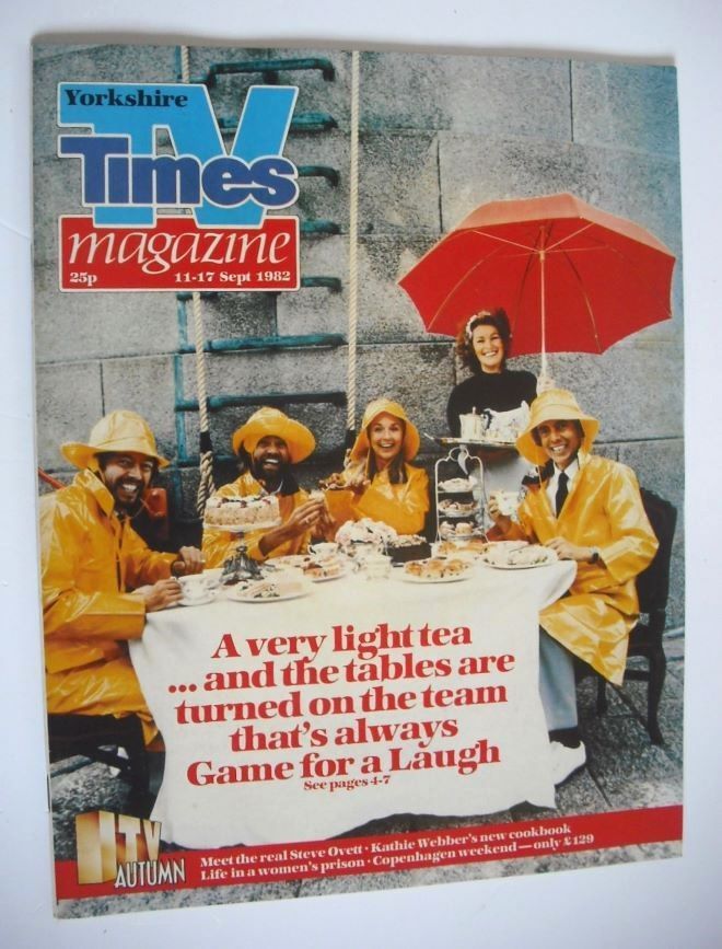 TV Times magazine - Game For A Laugh cover (11-17 September 1982)