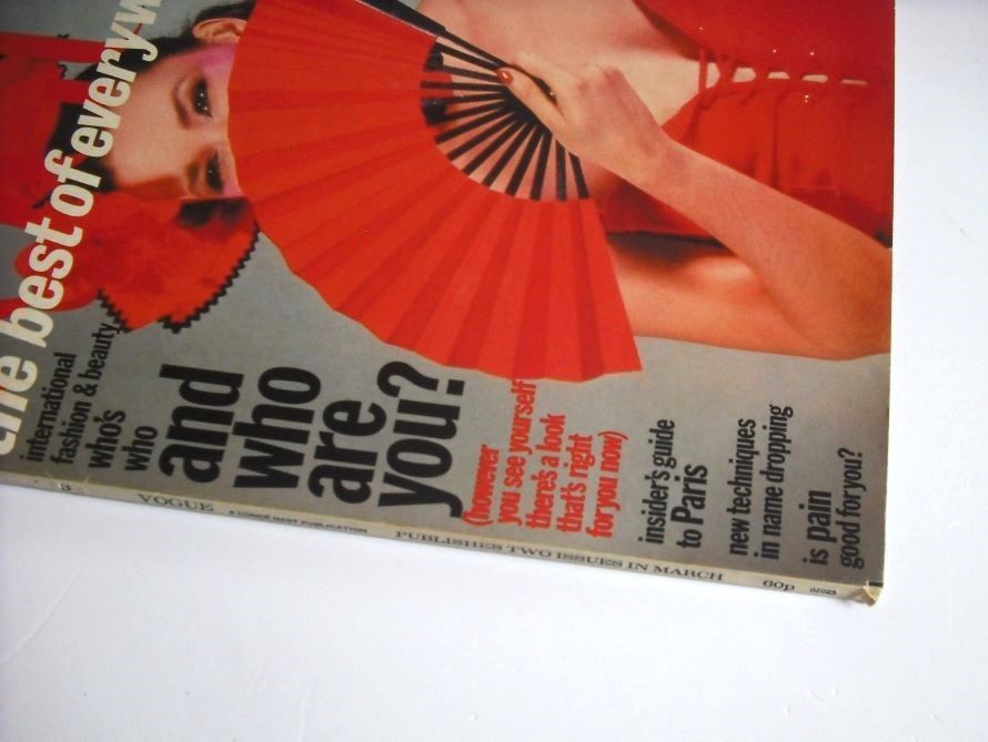 British Vogue magazine - 1 March 1977 (Vintage Issue)