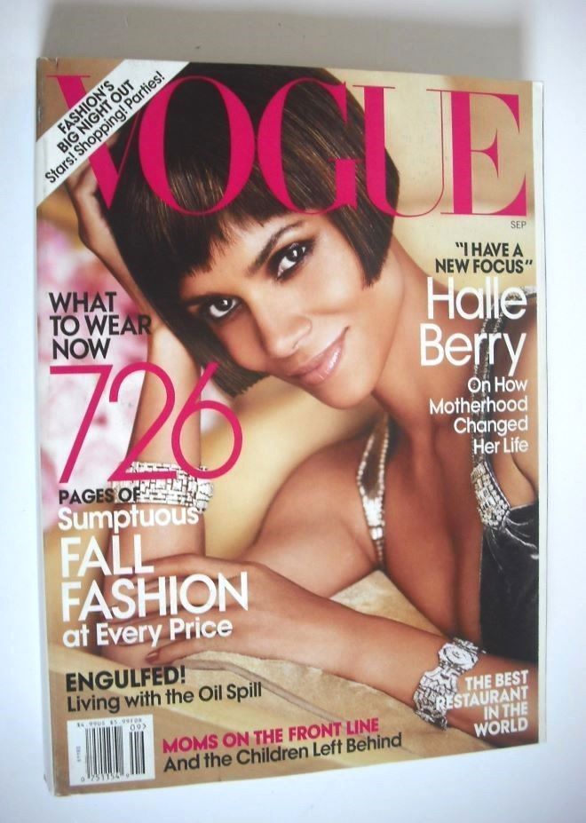 <!--2010-09-->US Vogue magazine - September 2010 - Halle Berry cover