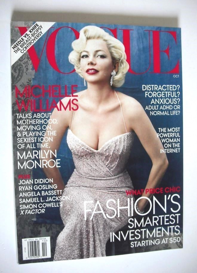 <!--2011-10-->US Vogue magazine - October 2011 - Michelle Williams cover