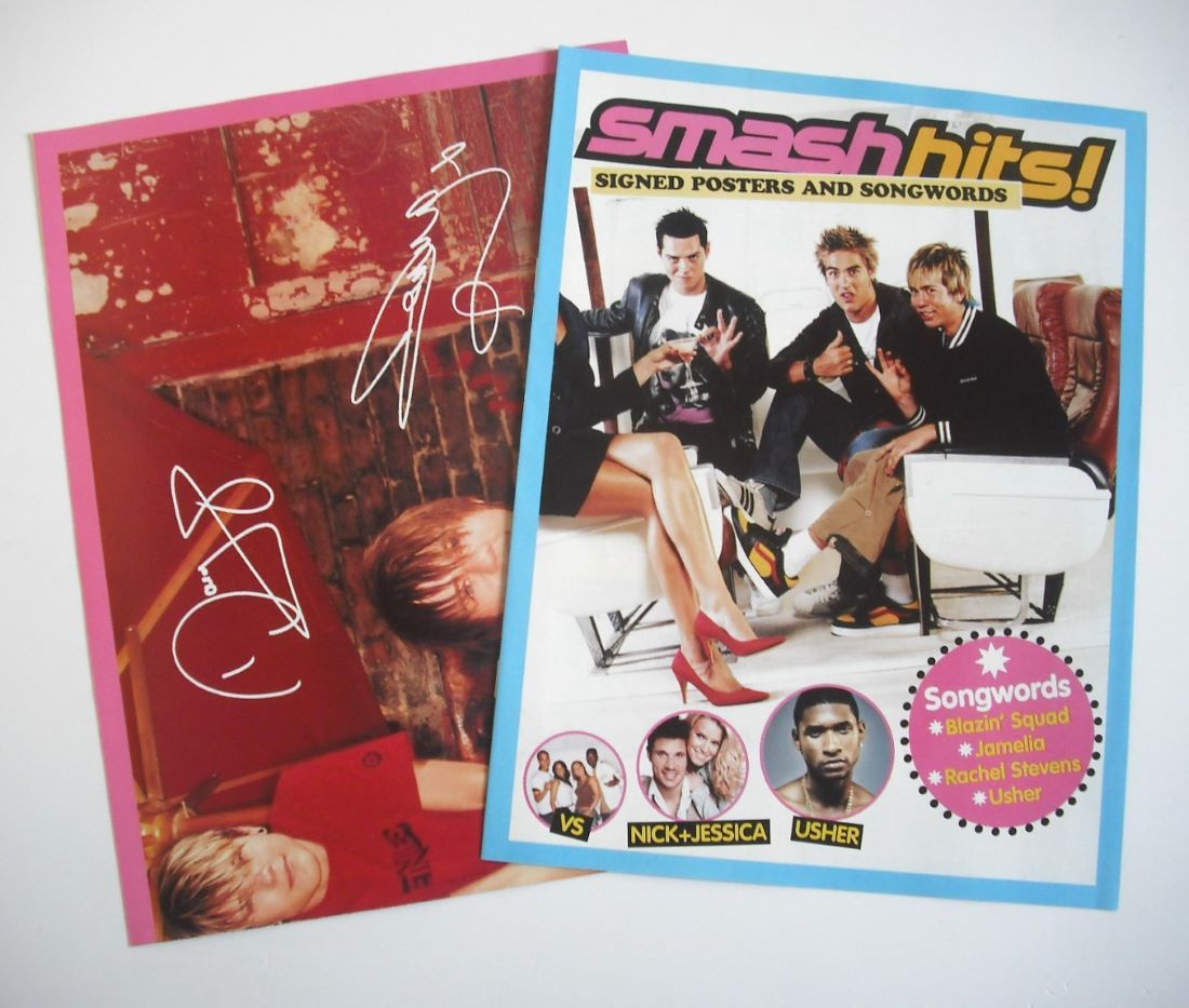 Smash Hits magazine - McFly cover (25 June - 8 July 2004)