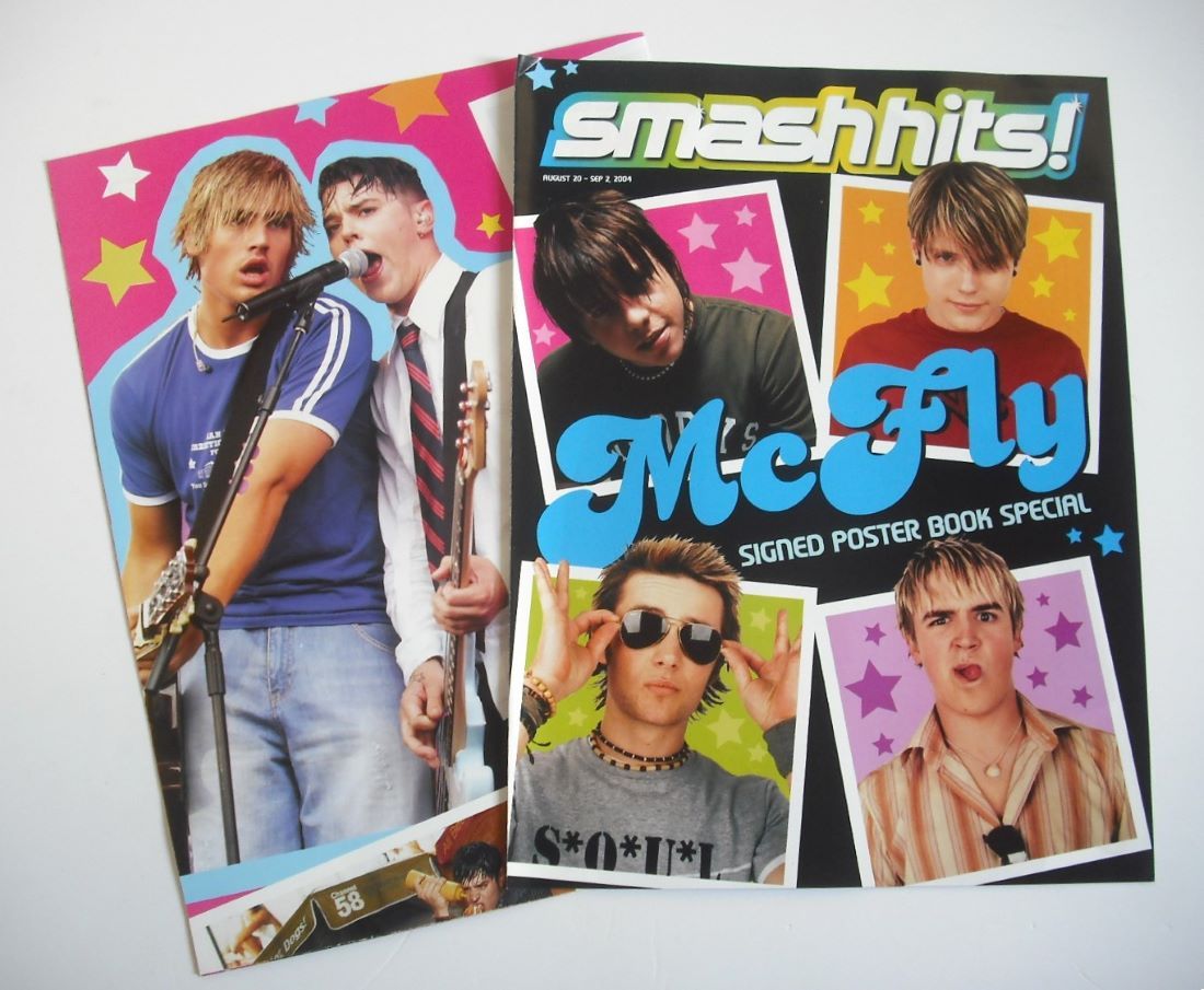 Smash Hits magazine - Cheeky Boys cover (20 August - 2 September 2004)