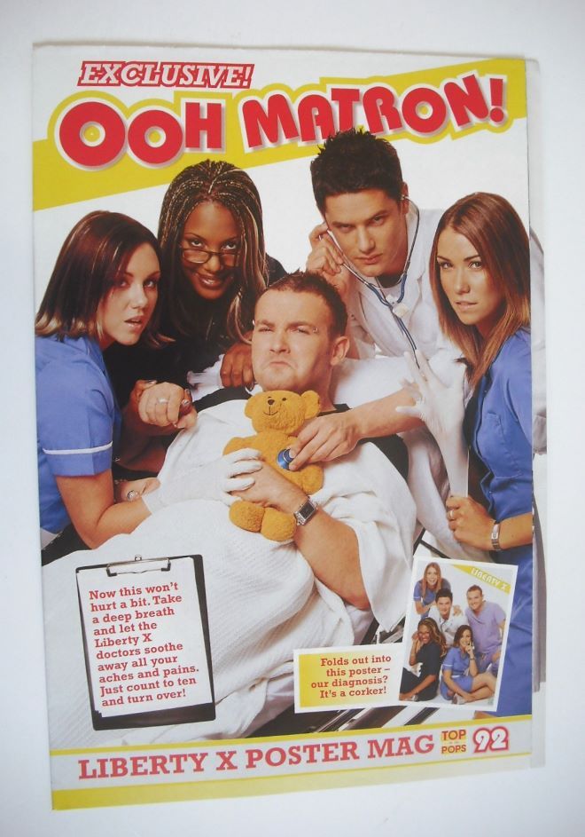 Top Of The Pops magazine - S Club Juniors cover (October 2002)