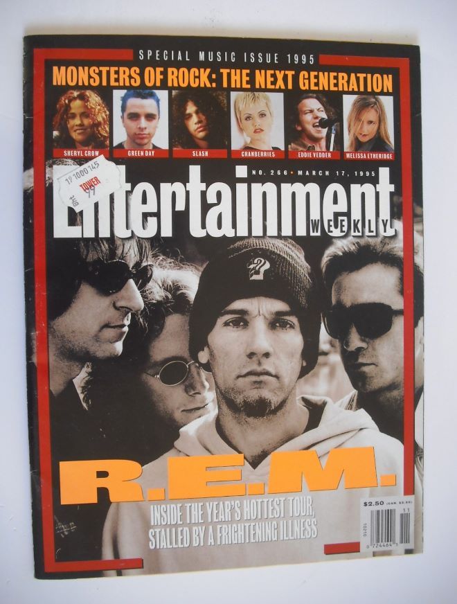Entertainment Weekly magazine - REM cover (17 March 1995)
