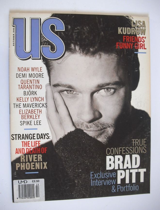 US magazine - October 1995 - Brad Pitt cover