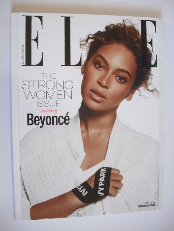 British Elle magazine - May 2016 - Beyonce Knowles cover (Subscriber's Edition)