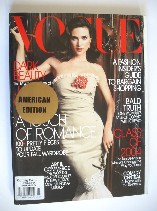 <!--2004-11-->US Vogue magazine - November 2004 - Jennifer Connelly cover