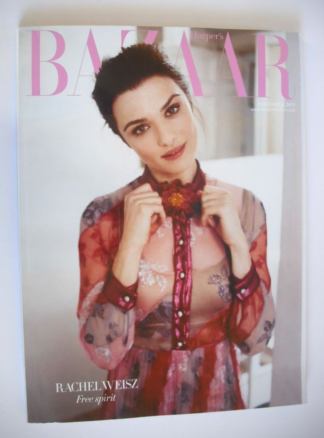 Harper's Bazaar magazine - November 2015 - Rachel Weisz cover (Subscriber's Issue)