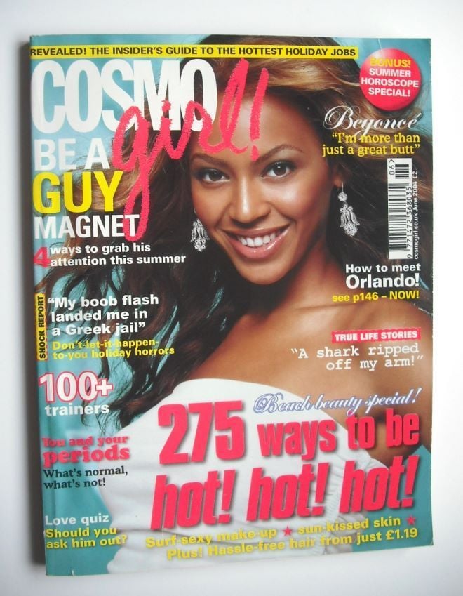 Cosmo Girl magazine - Beyonce Knowles cover (June 2004 - UK Edition)