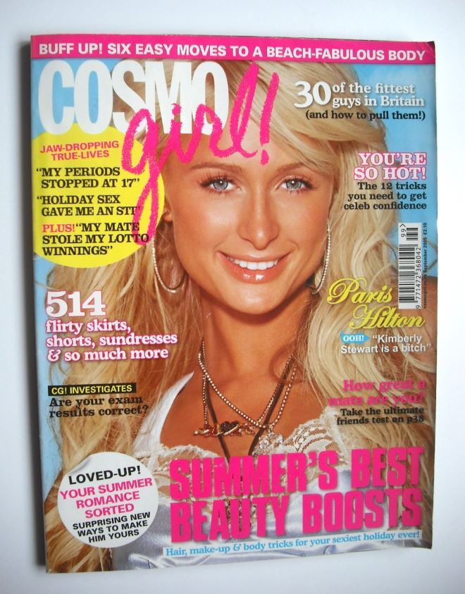 Cosmo Girl magazine - Paris Hilton cover (The Hot Issue 2005 - UK Edition)