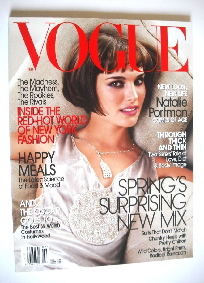<!--2004-02-->US Vogue magazine - February 2004 - Natalie Portman cover