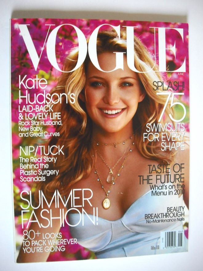 <!--2004-06-->US Vogue magazine - June 2004 - Kate Hudson cover