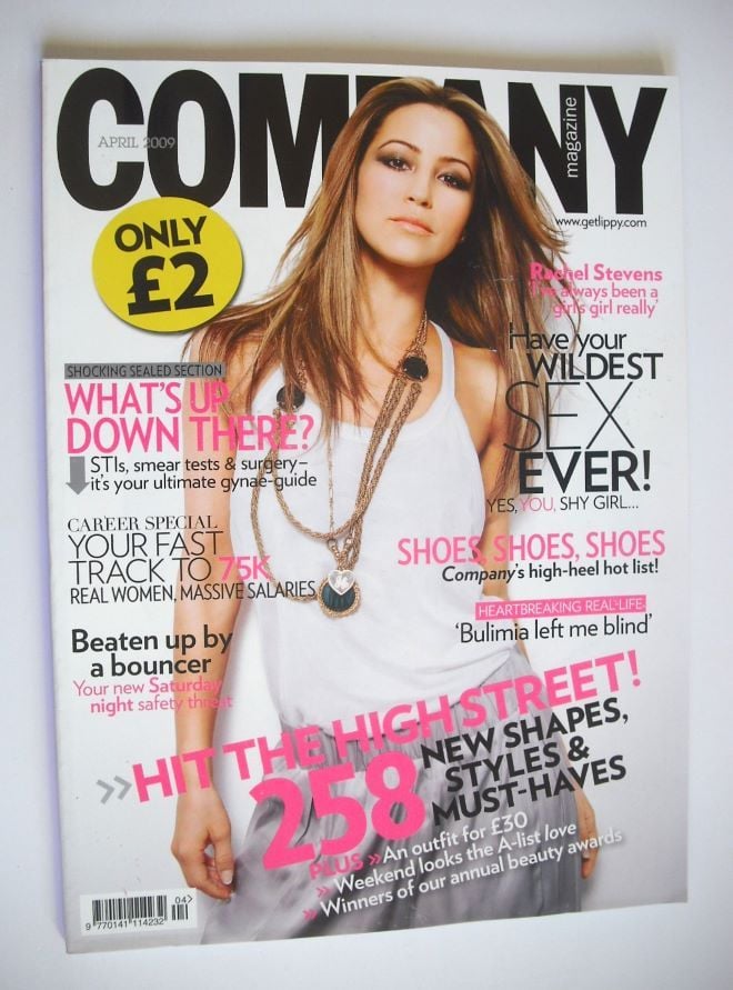 Company magazine - April 2009 - Rachel Stevens cover