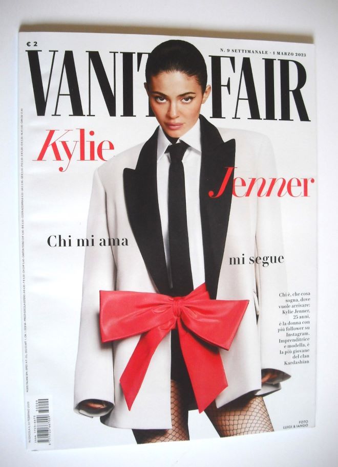 Italian Vanity Fair magazine - Kylie Jenner cover (1 March 2023)