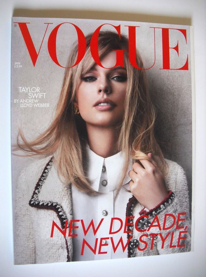 British Vogue magazine - January 2020 - Taylor Swift cover