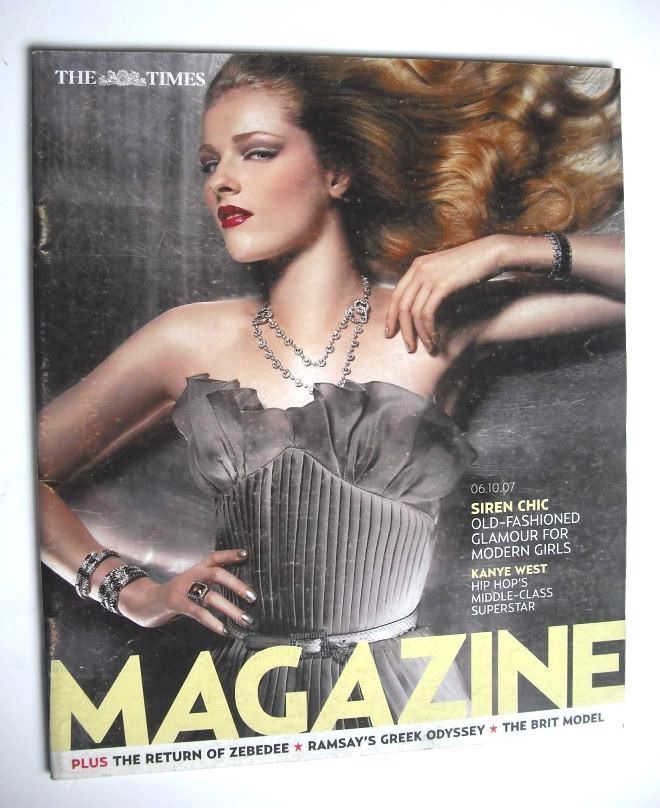 The Times magazine - Siren Chic cover (6 October 2007)