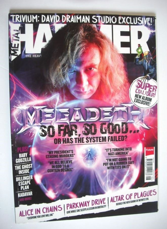 <!--2013-06-->Metal Hammer magazine - Megadeth cover (June 2013)