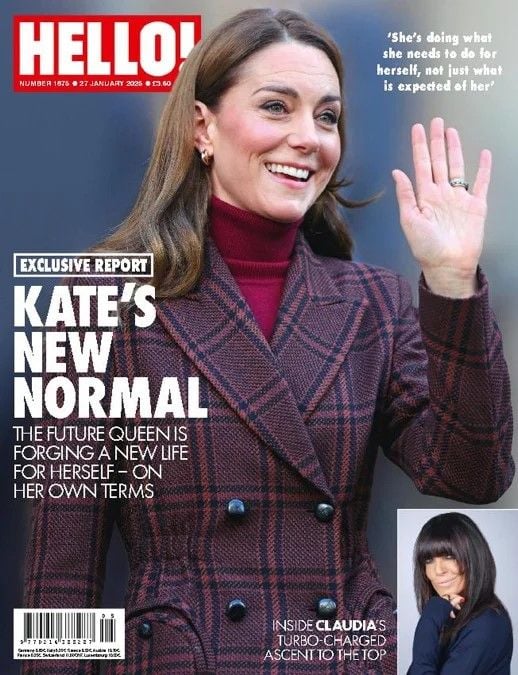 Hello! magazine - Kate Middleton cover (27 January 2025 - Issue 1875)