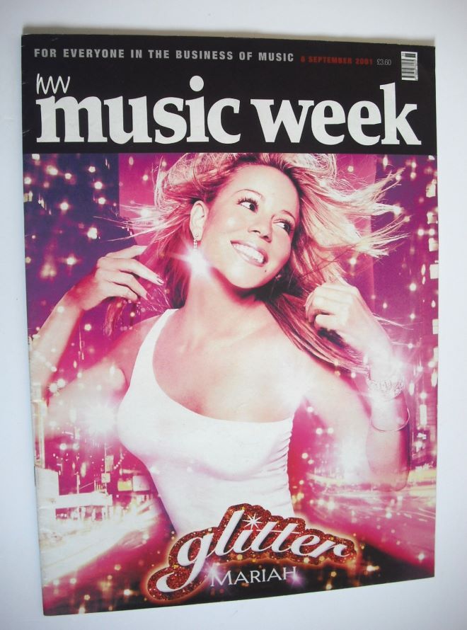 Music Week magazine - Mariah Carey cover (8 September 2001)