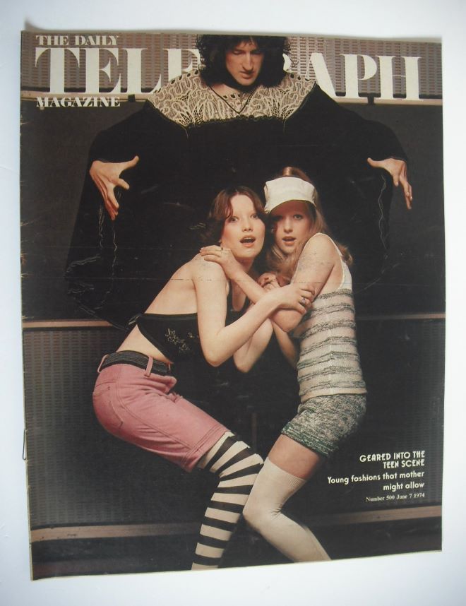 The Daily Telegraph magazine - Geared Into The Teen Scene cover (7 June 1974)