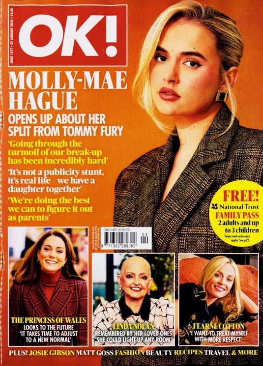 OK! magazine - Molly-Mae Hague cover (27 January 2025 - Issue 1477)