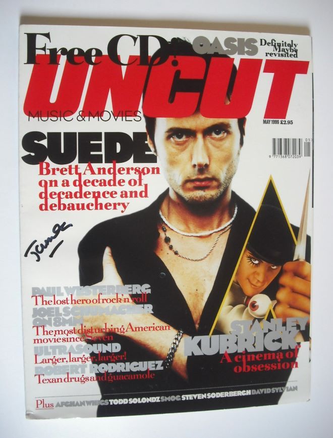 Uncut magazine - Brett Anderson cover (May 1999)