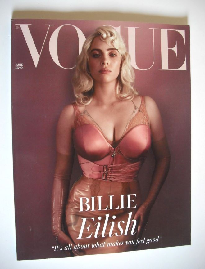 British Vogue magazine - June 2021 - Billie Eilish cover (Subscriber's Issue)