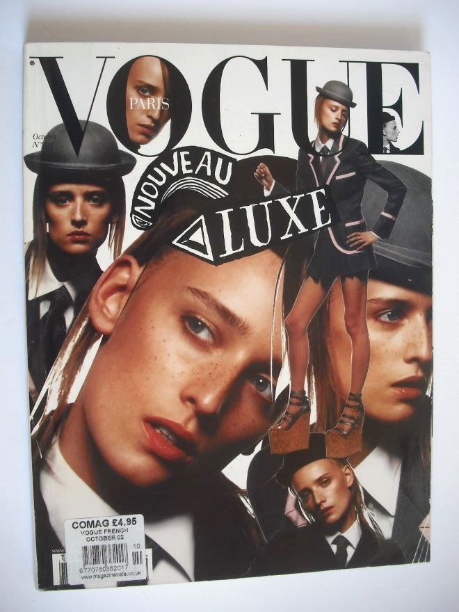 French Paris Vogue magazine - October 2002