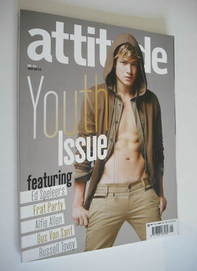 Attitude magazine - Ed Speleers cover (January 2008)