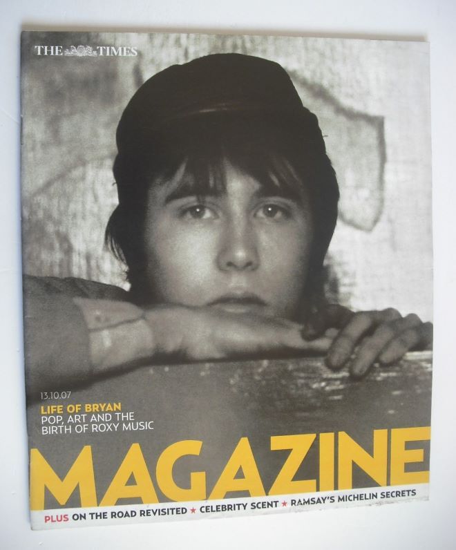 <!--2007-10-13-->The Times magazine - Bryan Ferry cover (13 October 2007)