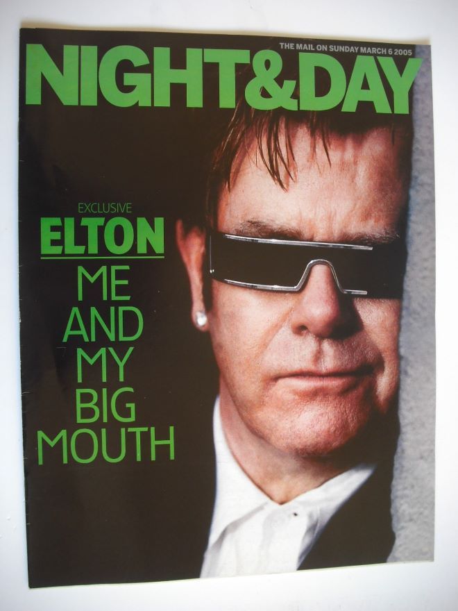 Night & Day magazine - Elton John cover (6 March 2005)