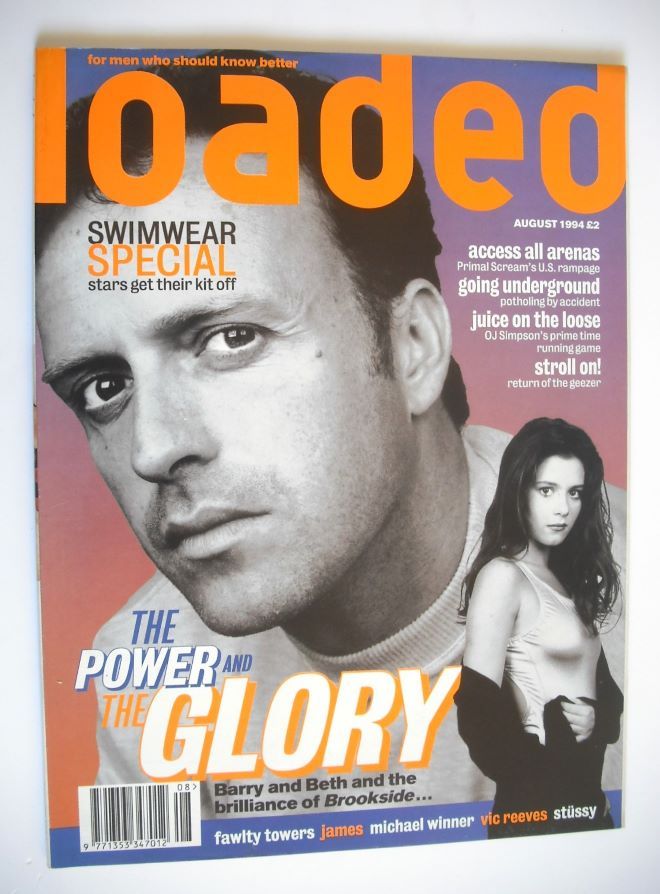 <!--1994-08-->Loaded magazine - Paul Usher cover (August 1994)