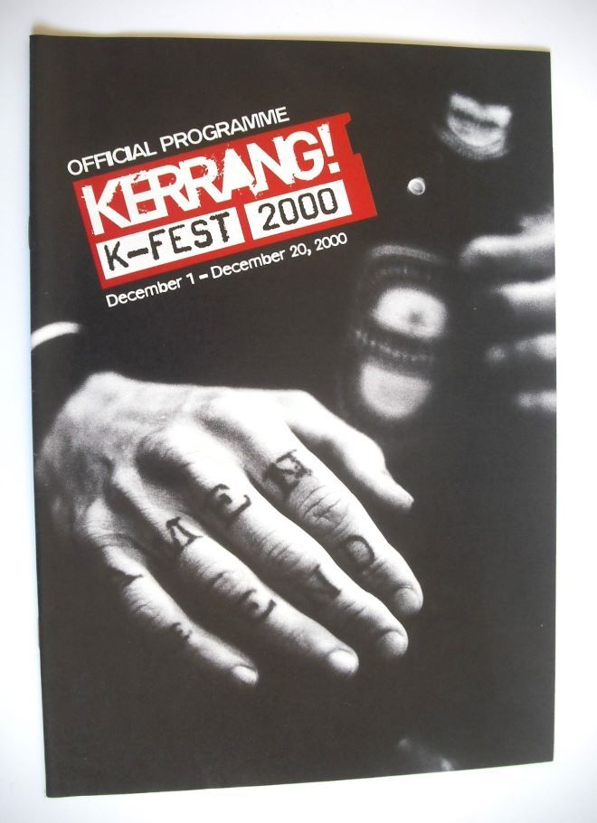 Kerrang magazine - Soulfy & Glassjaw cover (2 December 2000 - Issue 830)