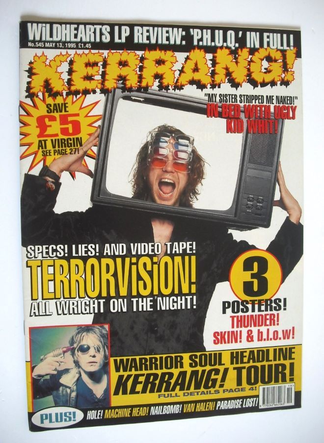 Kerrang magazine - 13 May 1995 (Issue 545)