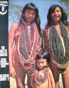 Weekend Telegraph magazine - The Matto Grosso cover (8 October 1965)