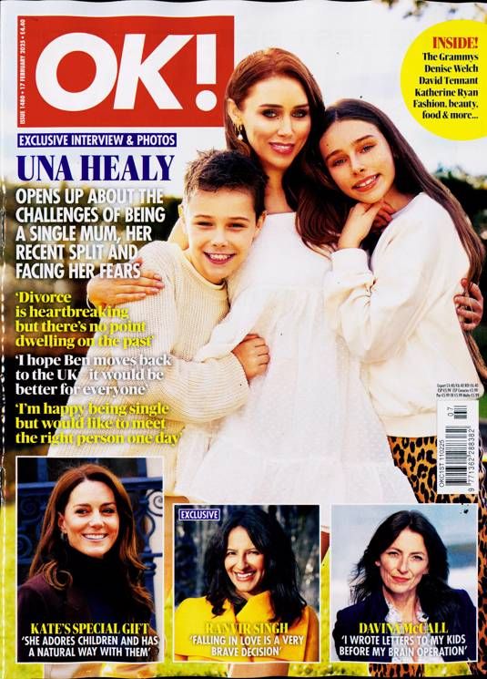 OK! magazine - Una Healy cover (17 February 2025 - Issue 1480)