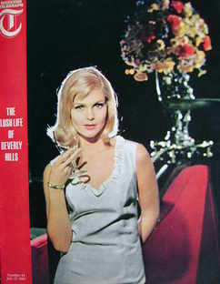 Weekend Telegraph magazine - The Lush Life of Beverly Hills cover (23 July 1965)