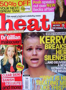 <!--2004-10-23-->Heat magazine - Kerry McFadden cover (23-29 October 2004 -