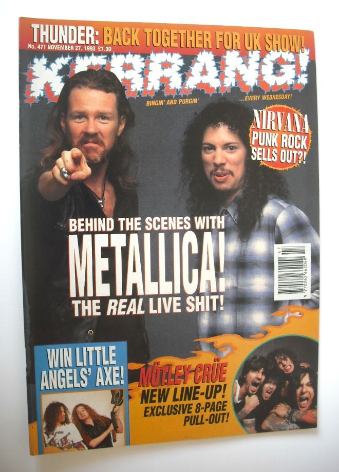 Kerrang magazine - 27 November 1993 (Issue 471)