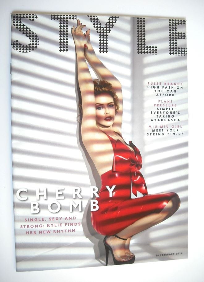 Style magazine - Kylie Minogue cover (16 February 2014)