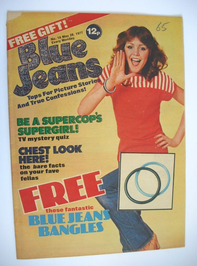 Blue Jeans magazine - Leslie Ash cover (28 May 1977 - Issue 19)