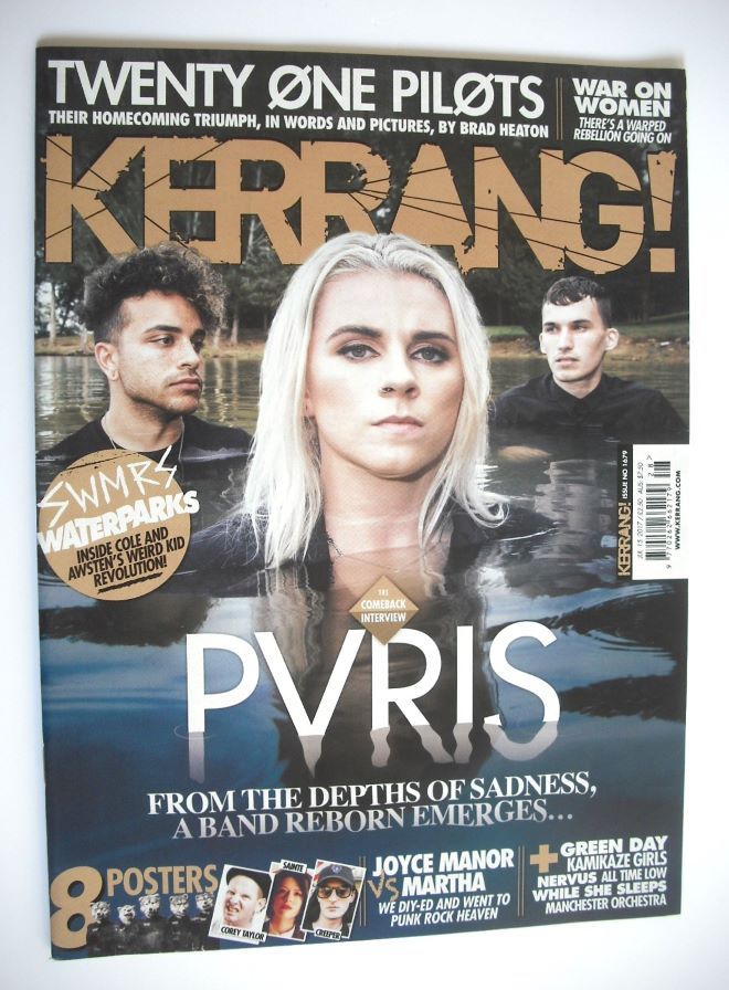 Kerrang magazine - PVRIS cover (15 July 2017 - Issue 1679)