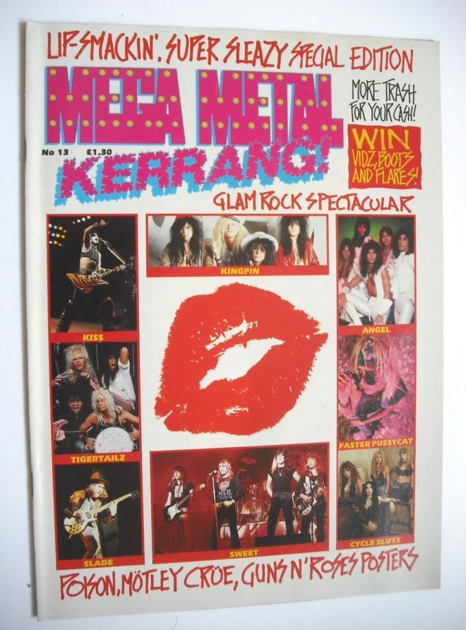 Mega Metal Kerrang magazine (No 13)