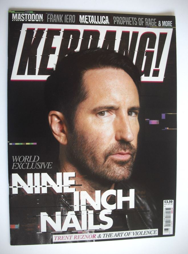 Kerrang magazine - Trent Reznor cover (2 September 2017 - Issue 1688)