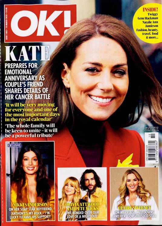 OK! magazine - Kate Middleton cover (10 March 2025 - Issue 1483)