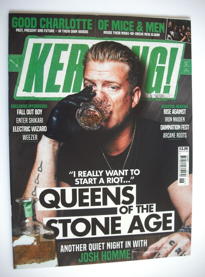 Kerrang magazine - Josh Homme cover (18 November 2017 - Issue 1697)