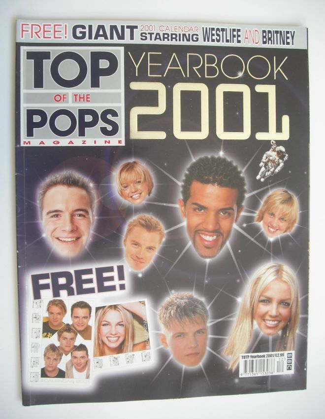Top Of The Pops magazine - Yearbook 2001