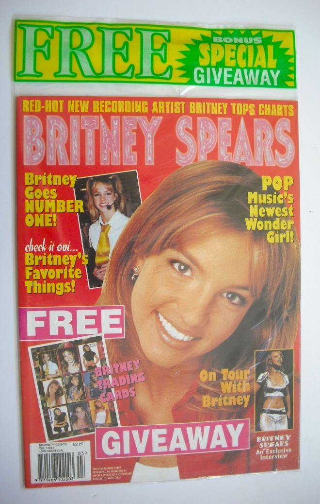 Britney Spears magazine (Fanzine Publication, Vol. 1, No. 3)