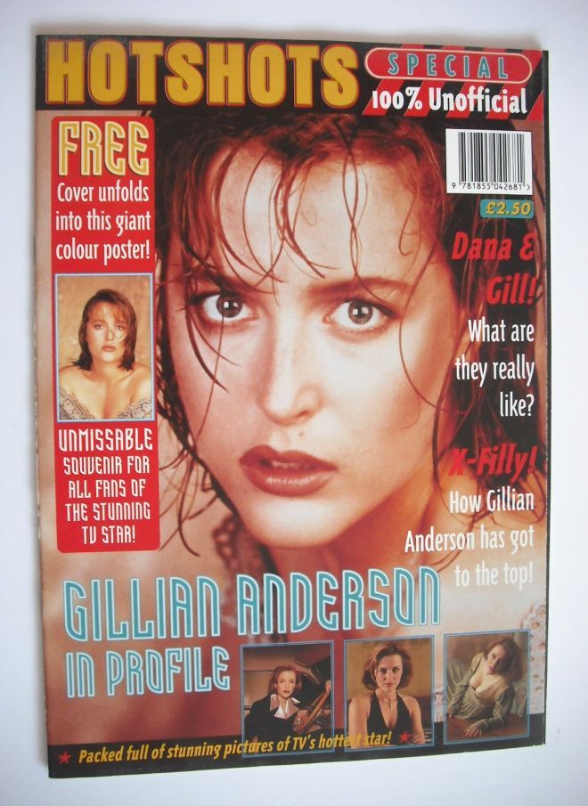 Hot Shots magazine - Gillian Anderson (1996)