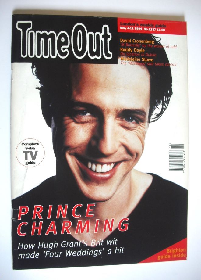 Time Out magazine - Hugh Grant cover (4-11 May 1994)